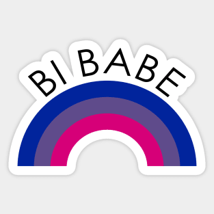 Bi Babe Sticker